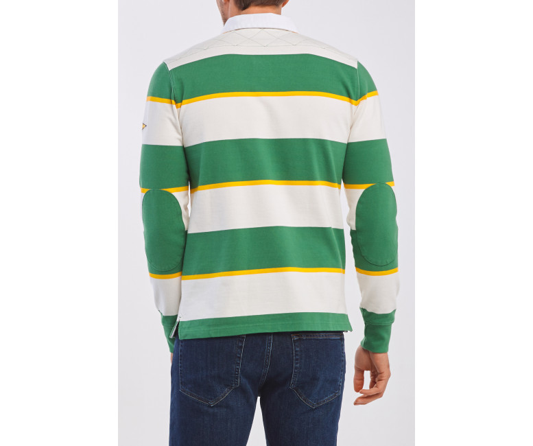 Поло GANT Varsity Heavy Rugger 2025028 Leaf Green