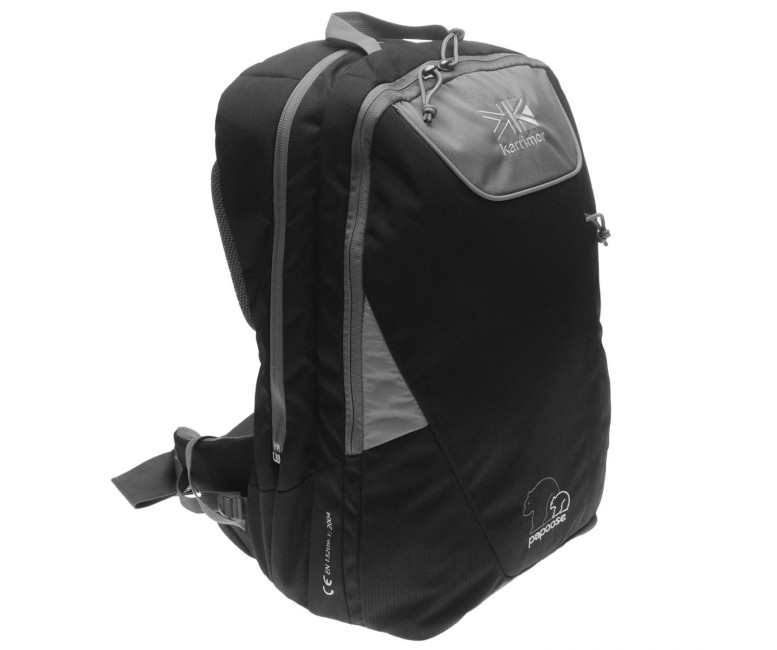 Переноска для подорожі з немовлям Karrimor Papoose Black