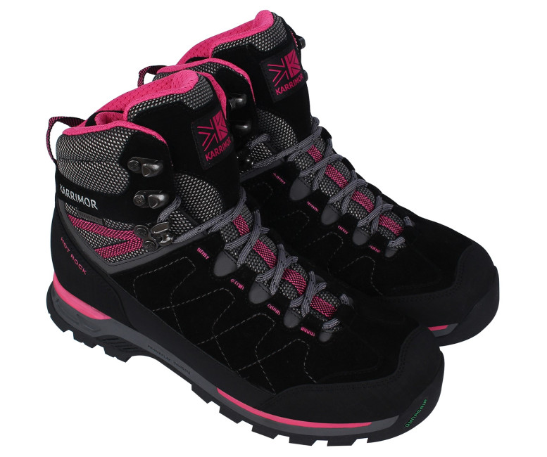 Karrimor Hot Rock Ladies Walking Boots Black/Pink