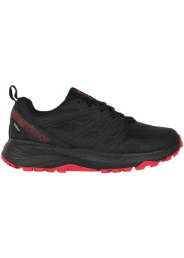Karrimor Caracal Waterproof Trail Running Shoes  Mens Black/Red