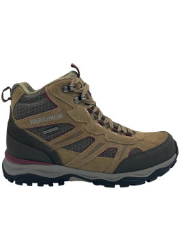 Karrimor Mount Mid Ladies Walking Boots Brown