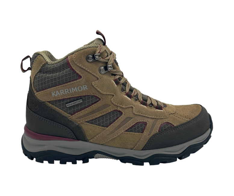Жіночі черевики Karrimor Mount Mid Ladies Walking Boots Brown