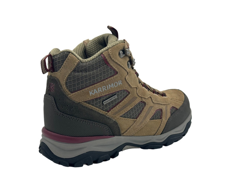 Жіночі черевики Karrimor Mount Mid Ladies Walking Boots Brown