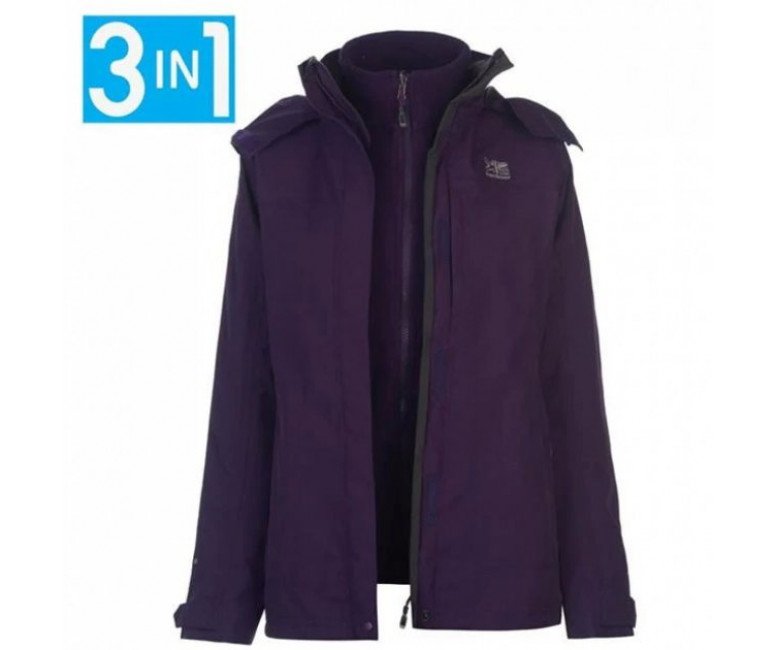 Жіноча водонепроникна куртка Karrimor 3 in 1 Jacket Ladies