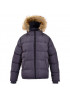 Soul Cal 2 Zip Bubble Jacket Mens Grey