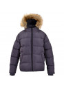 Soul Cal 2 Zip Bubble Jacket Mens