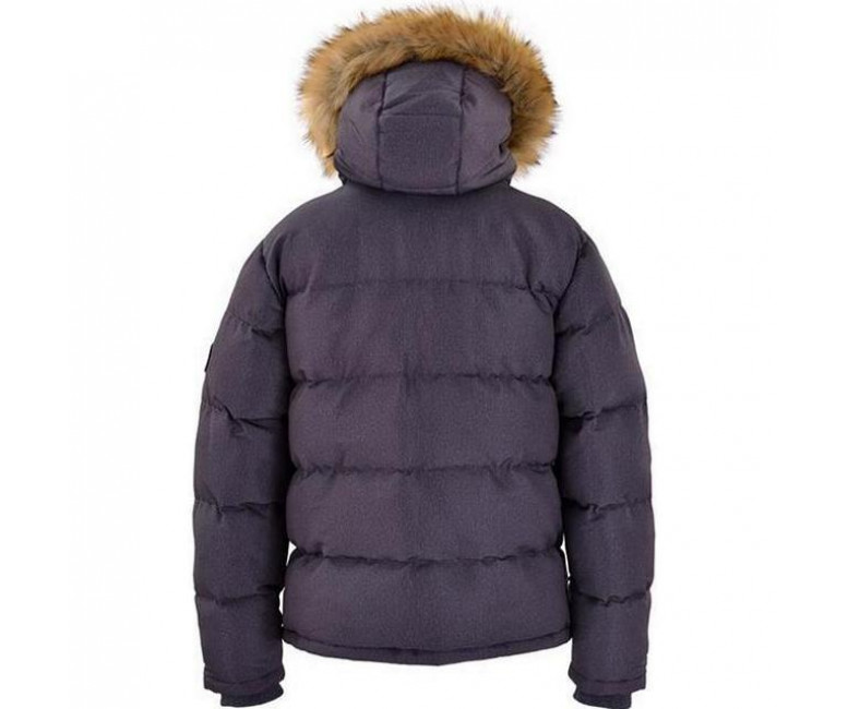 Soul Cal 2 Zip Bubble Jacket Mens