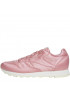 Reebok Classics Womens Leather Satin Trainers Chalk Pink/Classic White