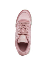 Reebok Classics Womens Leather Satin Trainers Chalk Pink/Classic White