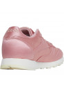 Reebok Classics Womens Leather Satin Trainers Chalk Pink/Classic White