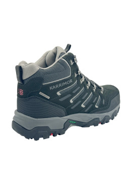 Karrimor Mount Mid Mens Walking Boots Black red