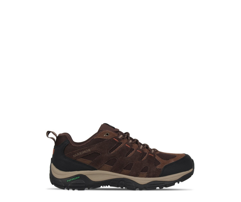 Karrimor Summit Mens Leather Walking Shoes Brown
