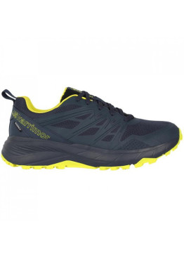Karrimor Caracal Waterproof Trail Running Shoes  Mens Navy/Fluo