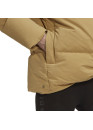 Adidas Big Baffle Down Jacket Womens Golden Beige
