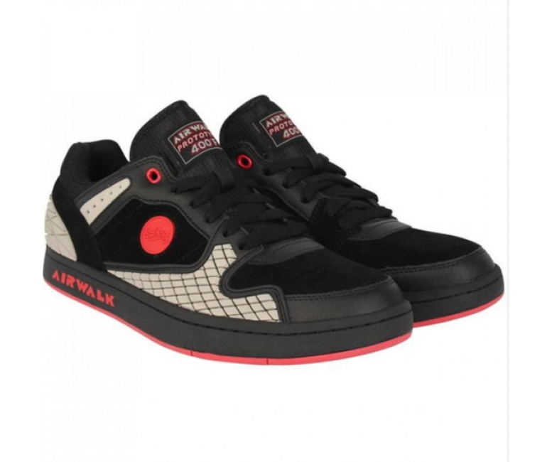 Airwalk Proto 400F Black/Red/Grey  