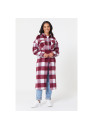 Be You Longline Check Shacket