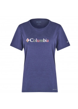 Columbia Alpine T Shirt Ladies Purple