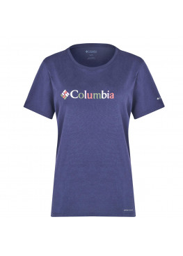 Columbia Alpine T Shirt Ladies Purple