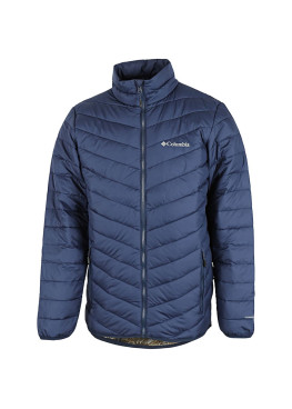 Columbia Powder Lite Hooded Puffer Jacket Mens Navy