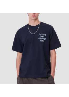 Carhartt WIP Cross Screw T-Shirt Air Force Blue