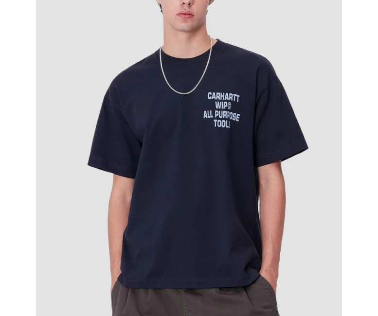 Carhartt WIP Cross Screw T-Shirt Air Force Blue