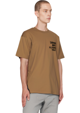 Carhartt WIP Cross Screw T-Shirt PEANUT Carhartt WIP Cross Screw T-Shirt PEANUT