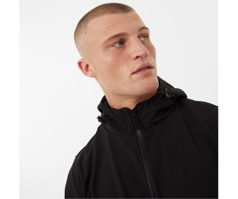 Everlast Men Soft Shell Jacket Black