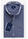 Gant Pique Solid Slim Fit Shirt 3002562 423 Persian blue