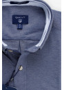 Gant Pique Solid Slim Fit Shirt 3002562 423 Persian blue