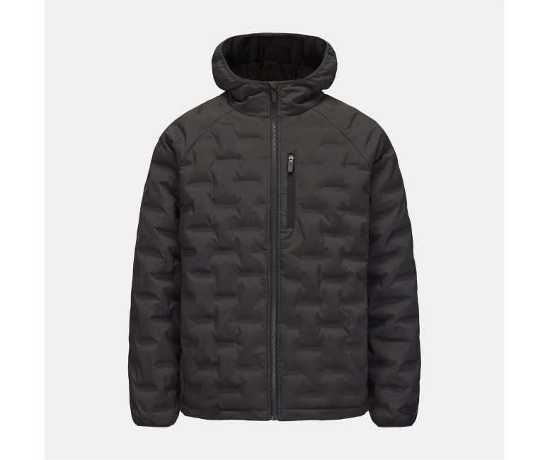 Karrimor Men's Heat-Sealed Hooded Long Sleeve Full Zip Insulated Puffer Jacket black