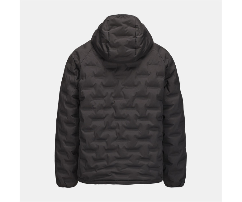 Karrimor Men's Heat-Sealed Hooded Long Sleeve Full Zip Insulated Puffer Jacket black
