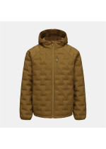 Karrimor Men's Heat-Sealed Hooded Long Sleeve Full Zip Insulated Puffer Jacket Brown