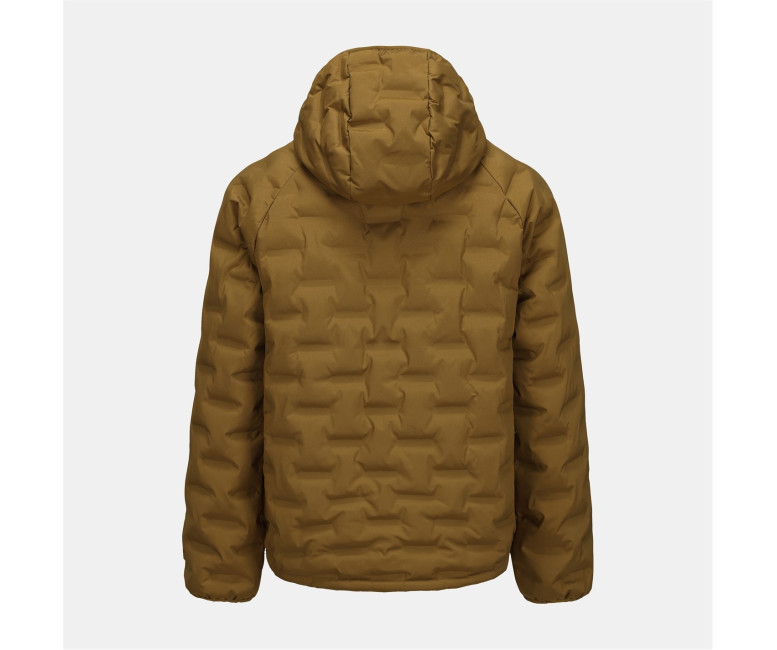 Karrimor Men's Heat-Sealed Hooded Long Sleeve Full Zip Insulated Puffer Jacket Brown