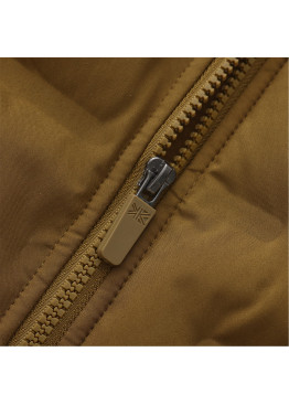 Karrimor Men's Heat-Sealed Hooded Long Sleeve Full Zip Insulated Puffer Jacket Brown
