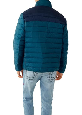 True Religion Horseshoe Puffer Jacket Navy
