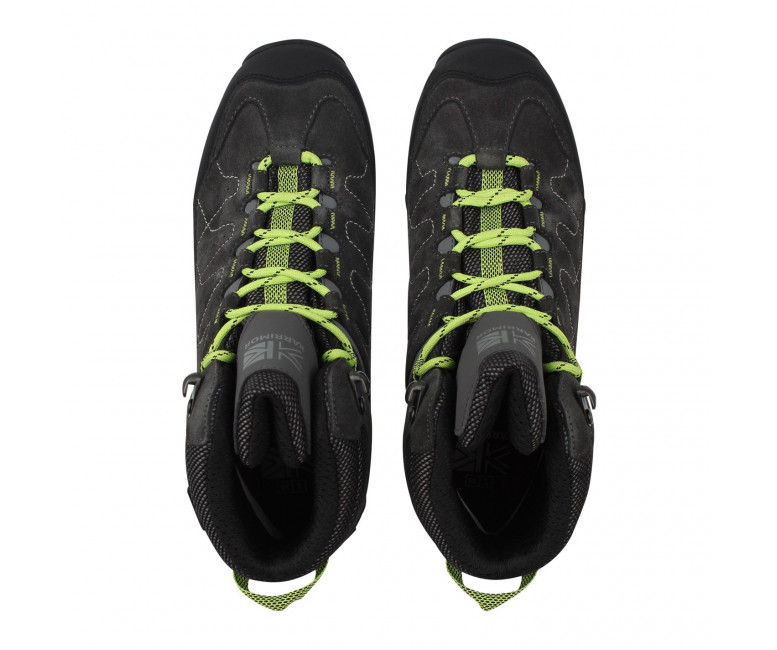 Karrimor Hot Rock Junior Walking Boots Charcoal/Green