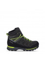 Karrimor Hot Rock Junior Walking Boots Charcoal/Green