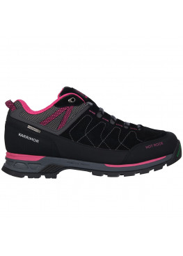 Karrimor Hot Rock Low Ladies Walking Shoes Black/Pink