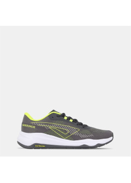Karrimor Tempo Running Trainers Mens Grey/Lime