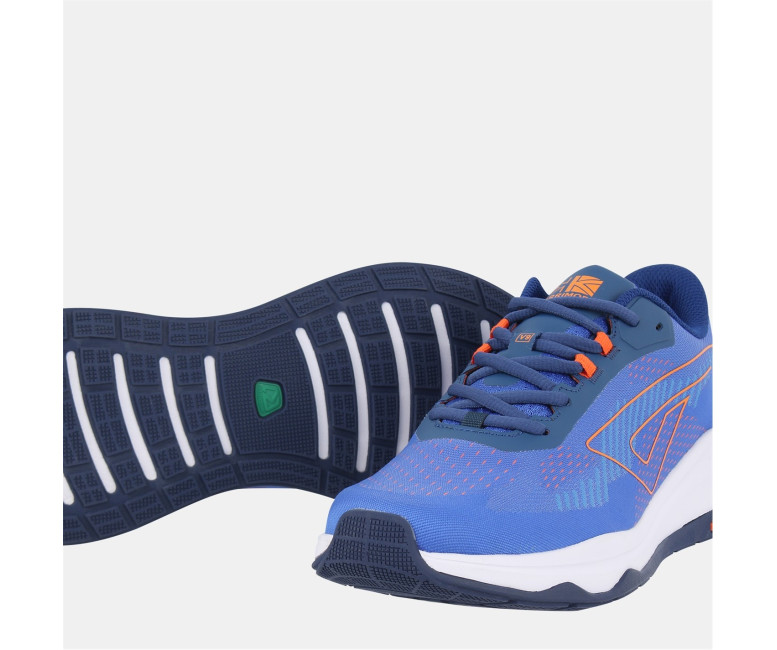 Karrimor Tempo Running Trainers Mens Blue/Orange