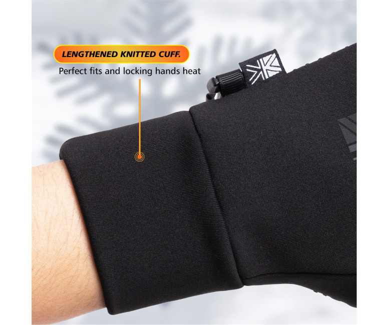 Karrimor Thermal Gloves Black