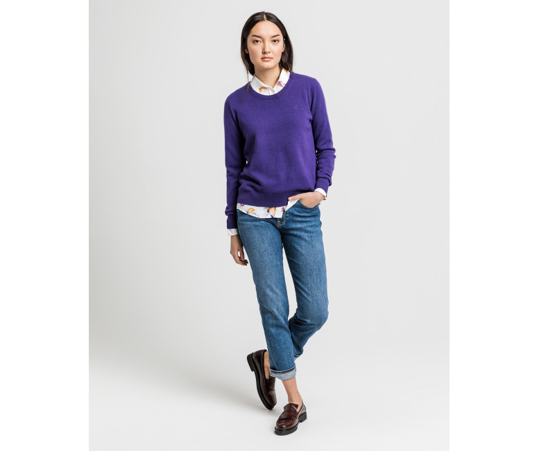 GANT Women's Superfine Lambswool Sweater 4805501