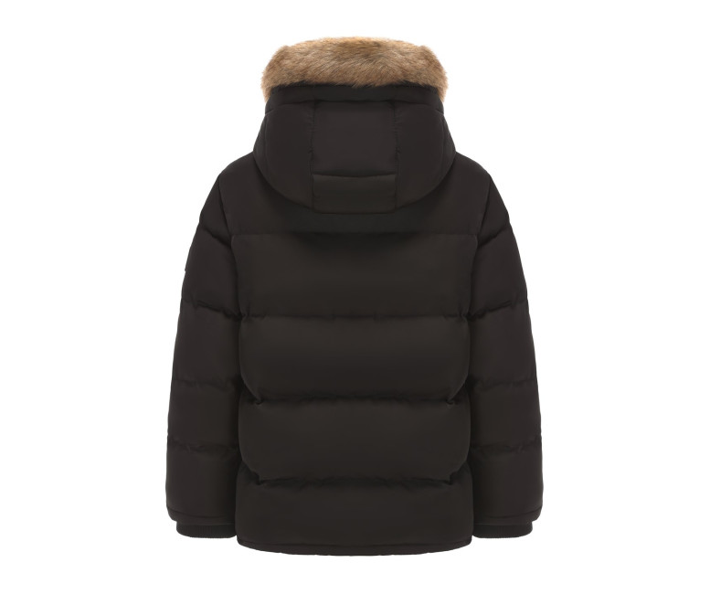 SoulCal Boys 2 Zip Bubble Jacket Junior