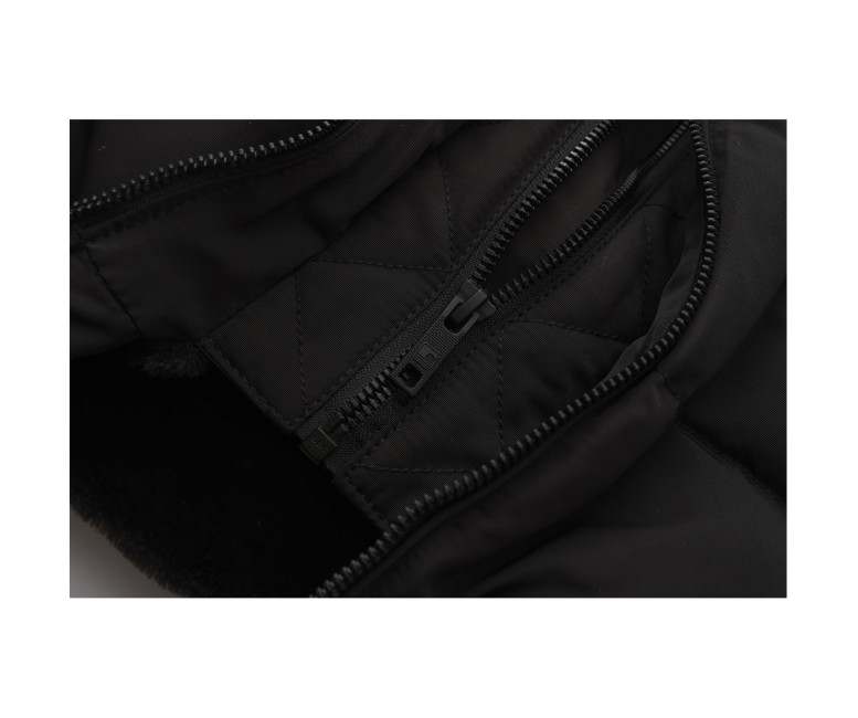 SoulCal Boys 2 Zip Bubble Jacket Junior