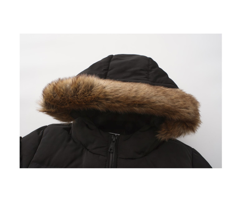 SoulCal Boys 2 Zip Bubble Jacket Junior