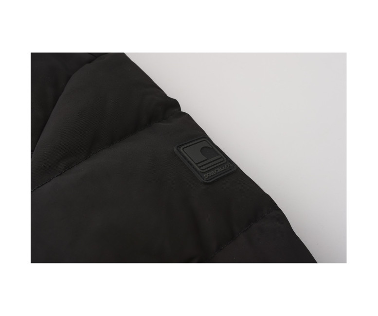 SoulCal Boys 2 Zip Bubble Jacket Junior