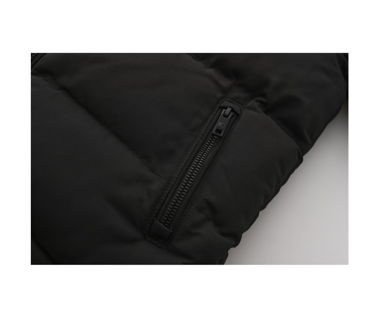 SoulCal Boys 2 Zip Bubble Jacket Junior