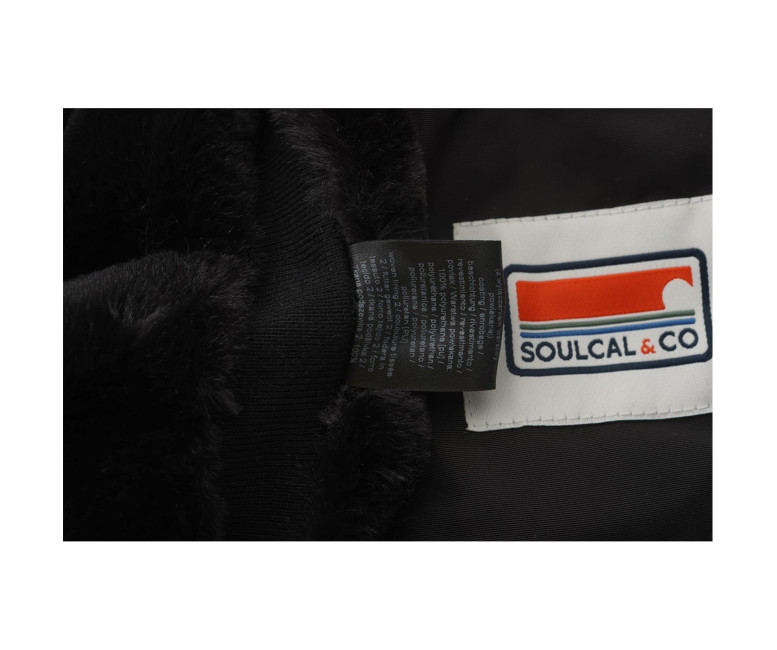 SoulCal Infants 2 Zip Bubble Jacket