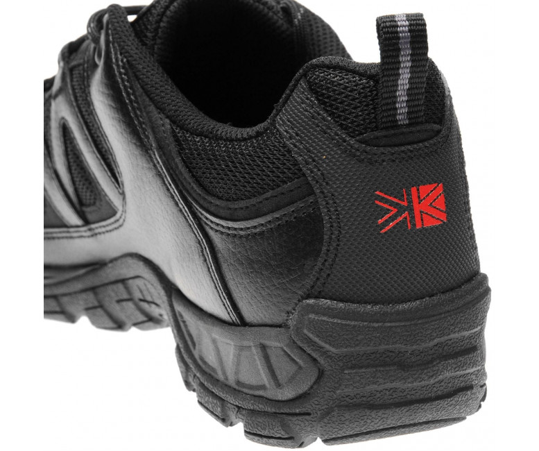 Karrimor Summit Mens Leather Walking Shoes Black