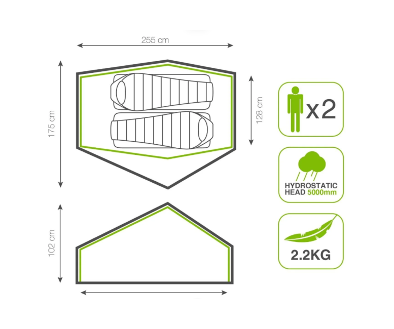 Karrimor Panther 3 Person Backpacking Tent